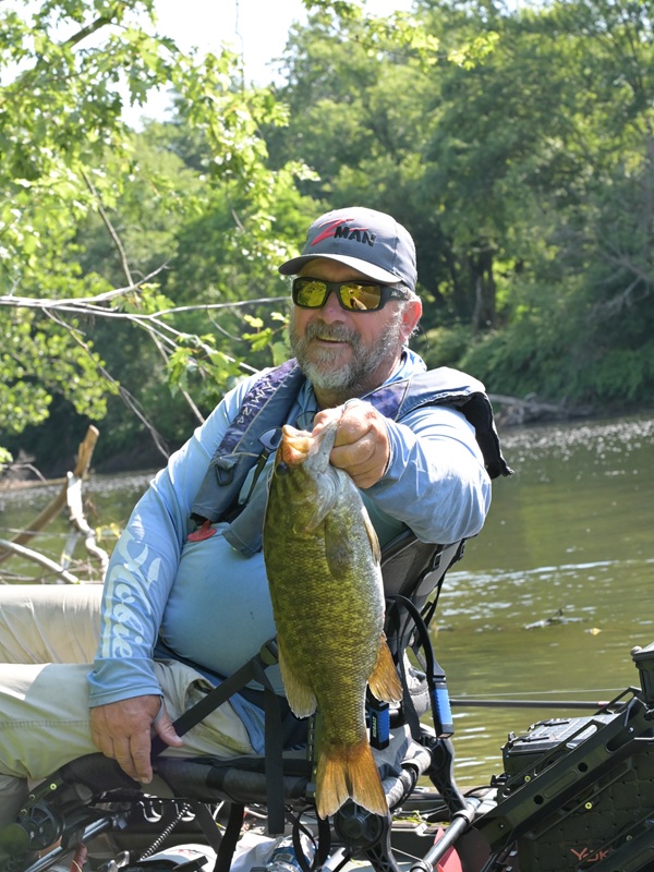 Kayak fishing