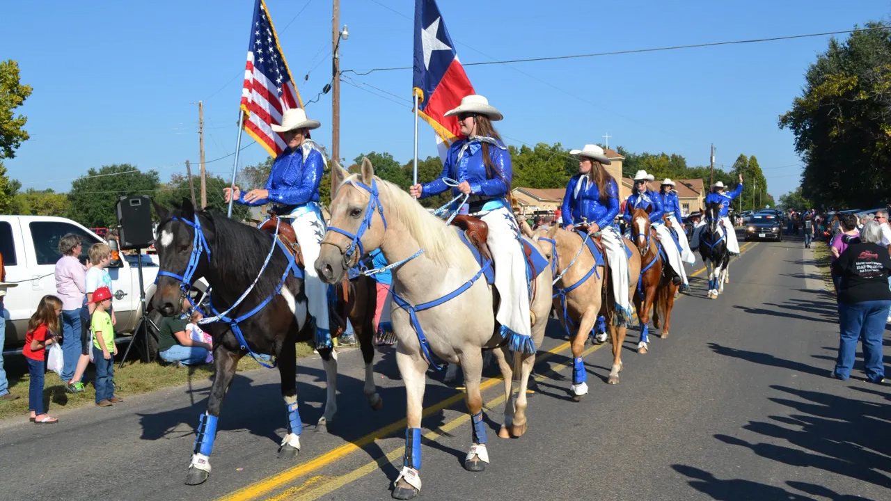 Golden Sweet Potato Festival parade